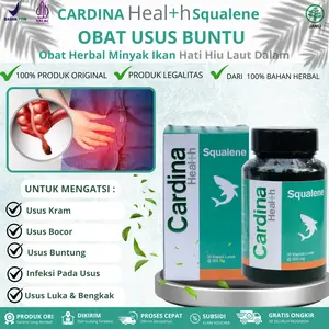 Cardina Squalene Untuk Radang Usus Buntu Apendisitis, Infeksi Pada Usus Besar, Usus Buntu Buntung Bocor