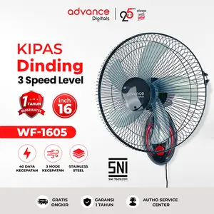 Advance WF-1605 Kipas Angin Dinding 16 inch Garansi Resmi  1 Tahun