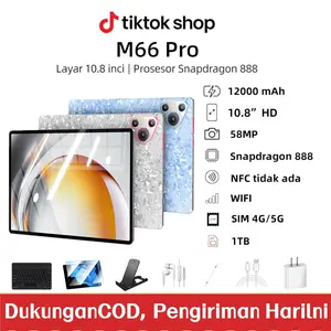 [COD] 2025 Baru Tablet 5G 10,8 Inci Snapdragon 888 [16GB+1TB] Solid State Office Ulasan Tablet 120HZ Murah Pengalaman Profesional Seperti PC Tablet Android Murah Tablet Asli Kartu Wifi Layar Bluetooth. Jaringan 4G/5G