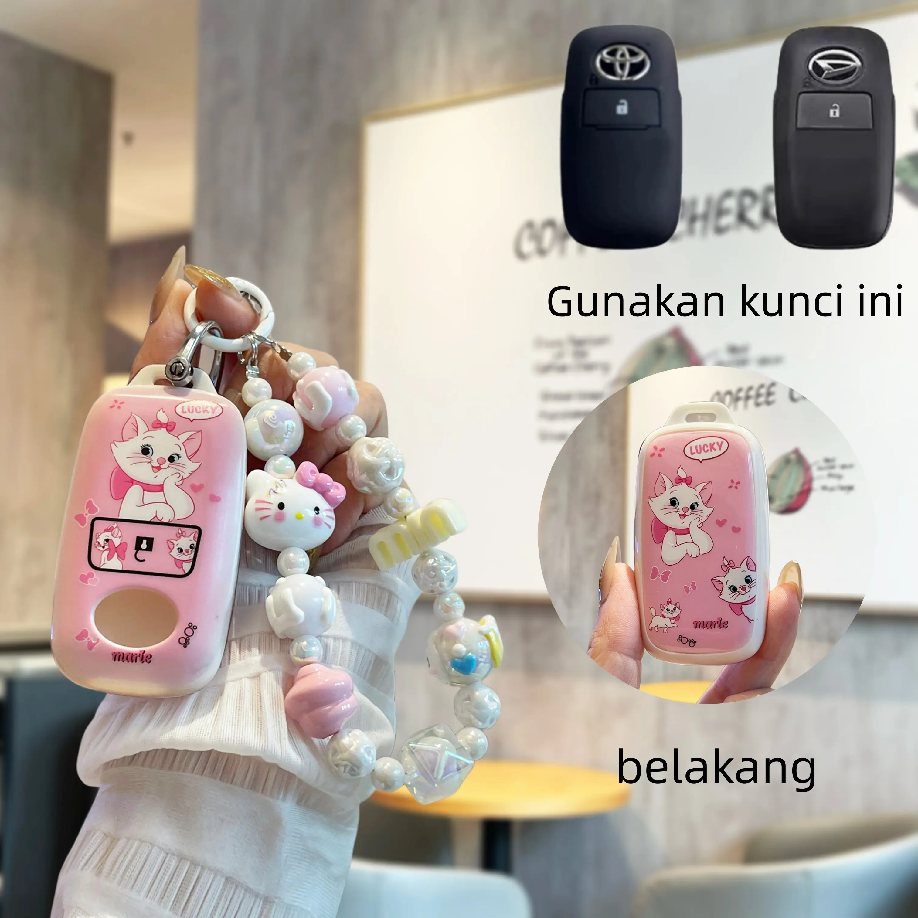 Cover Kunci Mobil Toyota rocky 2026 avanza 2026 agya 2026 Rocky 2021 2025 agya new stylx 2025 Xenia 2021-2025 Raize / Veloz 2022-2025 / avanza 2022-2025