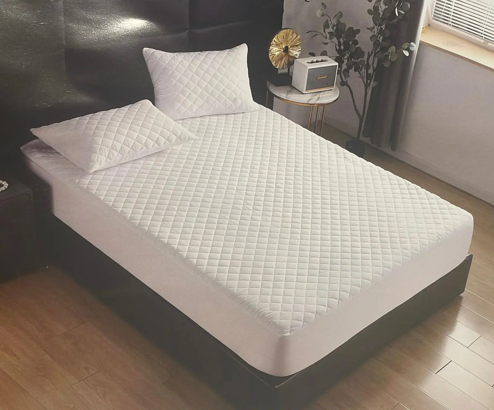 PROTECTOR 360° degree Flexible wrap around bed Matress Protector / Pillow Protector / Bolster Protector