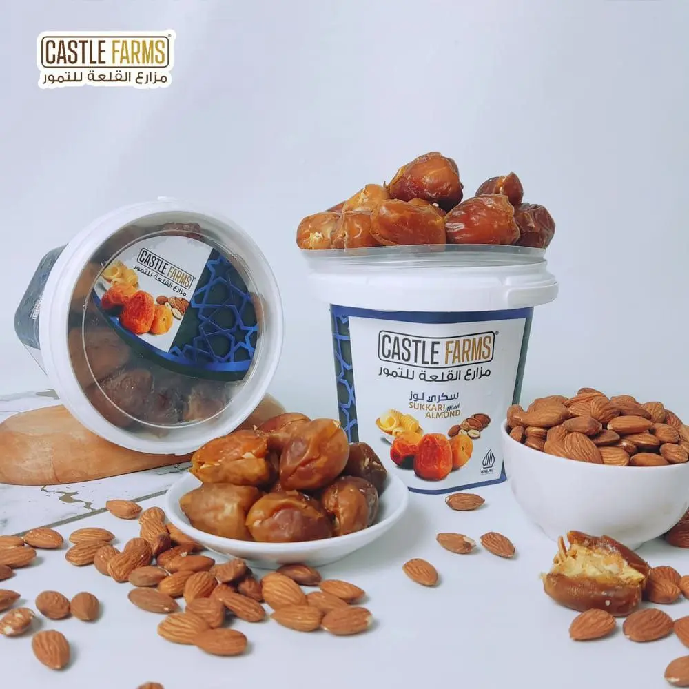 Kurma Sukari Almond Butter Castle Farms 850 gram