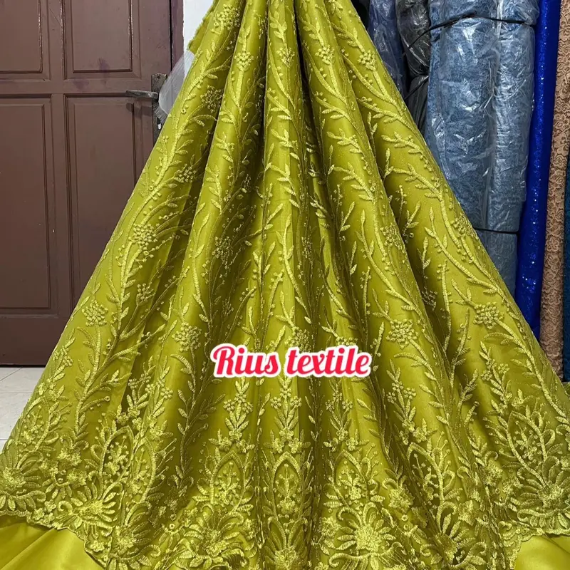 promo kain tile  pinggiran brokat tebal  / tile pinggiran/harga per 0,5 meter 5