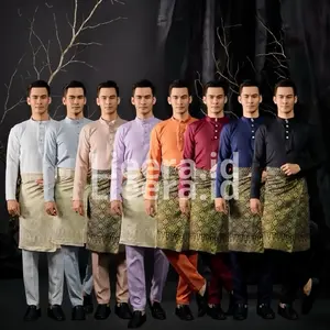 Oneset melayu teluk belango pria dewasa FREE KAIN SONGKET