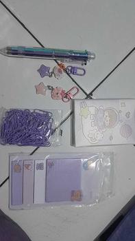 Product Review of Paper clip metalik/clip metalik/jepitan kertas/klip kertas/klip warna/paperclip/metallic-Rabbit Stationery from i** 0