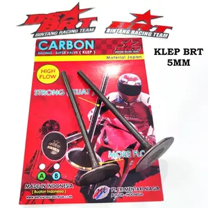 VALVE KLEP BRT CARBON AA BATANG 5 MM 40 38 36 34 33 32 31 30 29 28 27 26