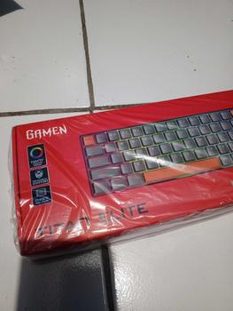 Product Review of [LIVE EXCLUSIVE] GAMEN Titan Elite Keyboard Gaming Mechanical 78 Keys Ergonomic Design Original - Garansi 1 Tahun from r**💥 0