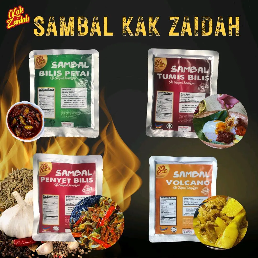 Sambal Kak Zaidah Ready To Eat