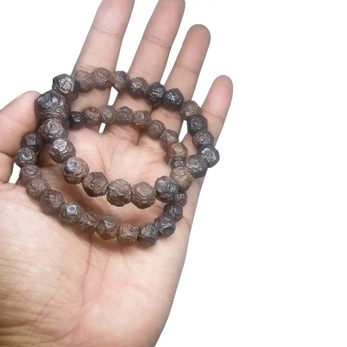 gelang batu badar besi selonatah motif kotak natural bempel magnit