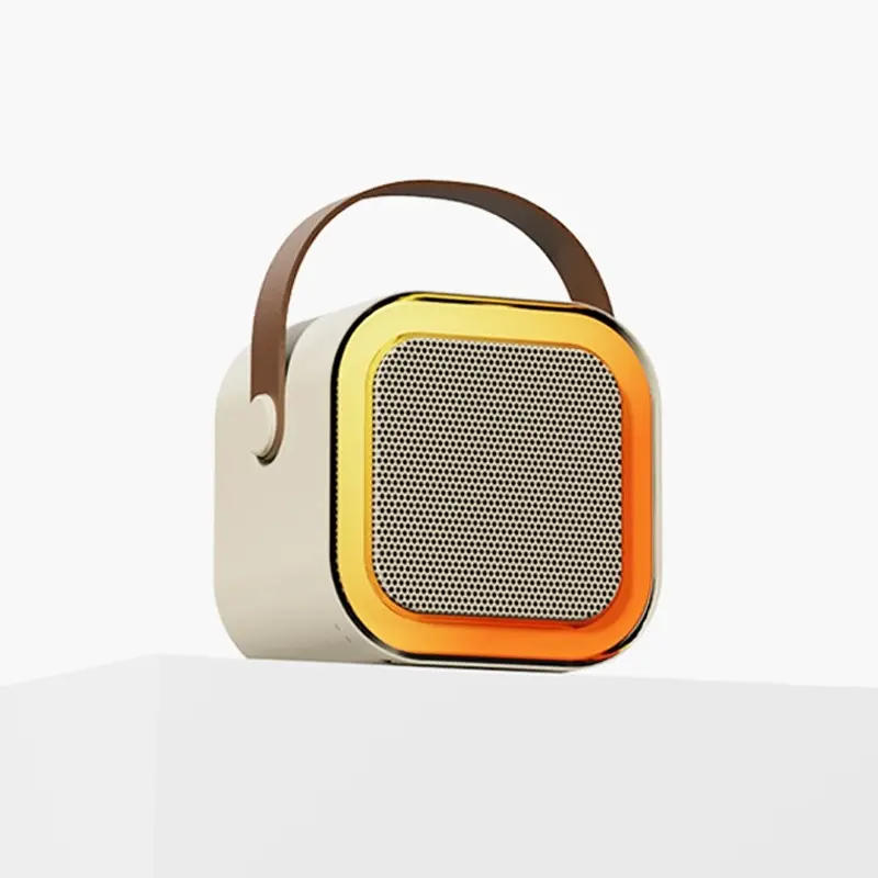 Speaker Bluetooth Mini Portabel Nirkabel dengan Lampu LED K12
