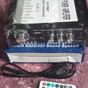 (BISA COD) Power Ampli Amplifier Bluetooth Karaoke Home Theater FM Radio 600W Original Bass