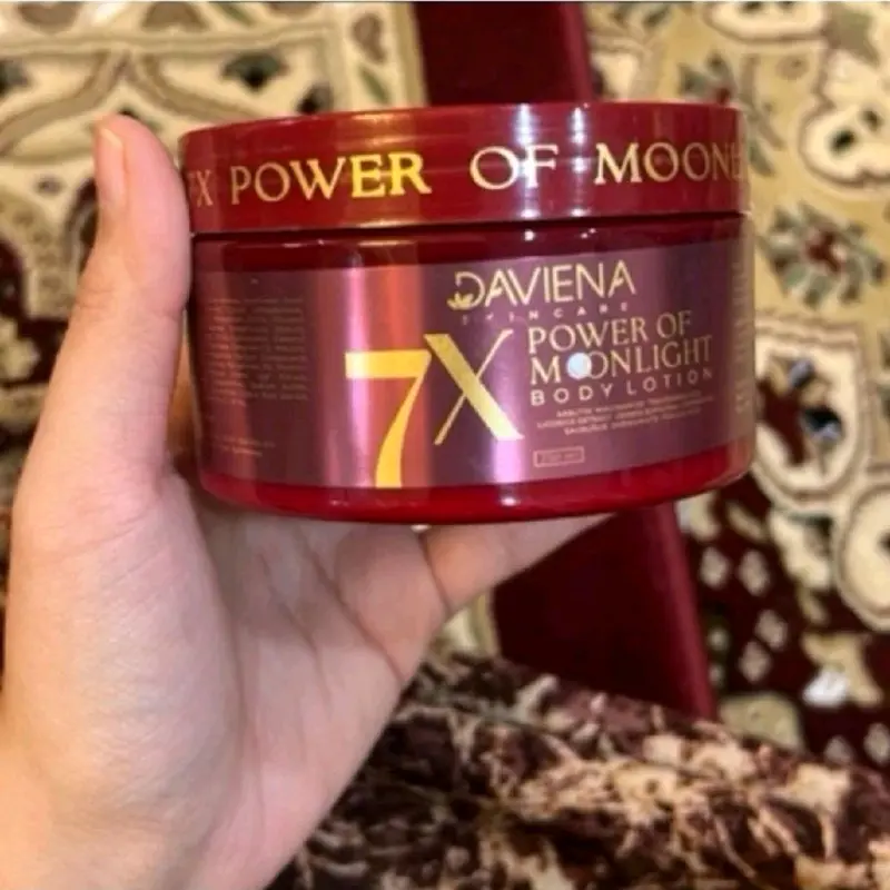 BODY LOTION POWER MOONLIGHT DAVIENA SKINCARE // HALOCA HB DOSTING 1