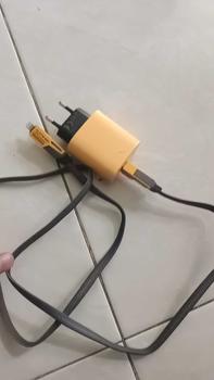 Product Review of Charger Casan 660W Batok 131 + Kabel Data Fast Charging 4in1 USB Type A, Type C, iOS Multiple Charging from A**a 0