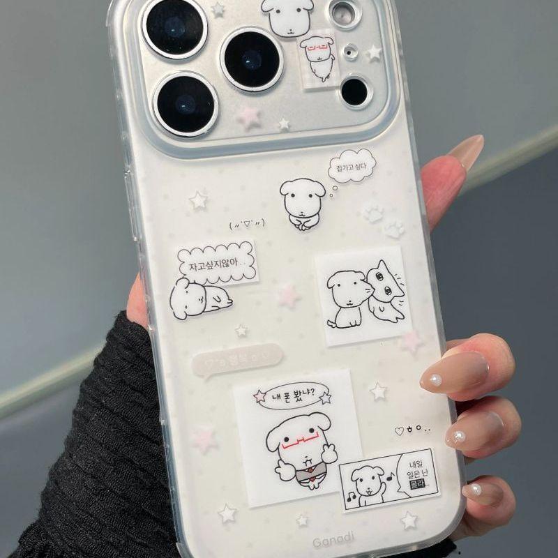 Dễ thương sao chó con IMD lỗ mịn cho iPhone 17 / 16iPhone 15 / 14 vỏ điện thoại…