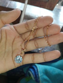 Product Review of Kalung Wanita Mata Satu Liontin Zircon Aksesoris Perhiasan Yaxiya Jewelry KLE28 from ⋆** ** 0