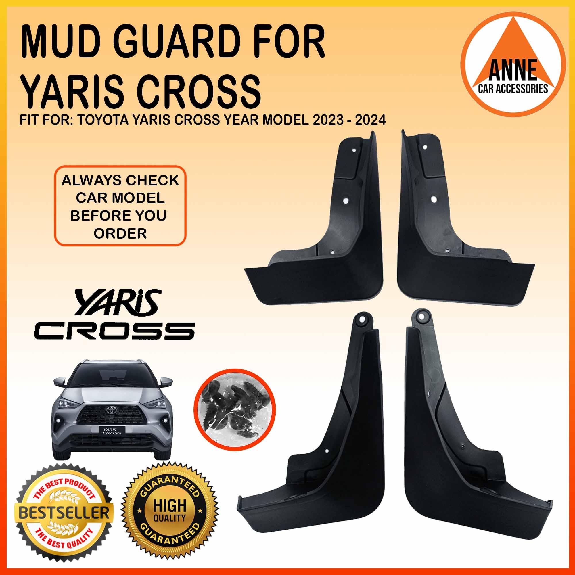 Mudguard for Toyota Yaris Cross 2023 - 2024 Model Mud Guard Mud Flaps ...