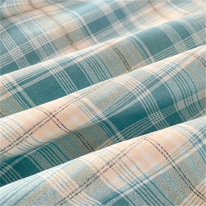 FASCHY Vải lanh cotton Vỏ gối dài, Vỏ gối kẻ sọc, Vỏ gối đôi thoáng khí, Kéo dài vỏ gối 4