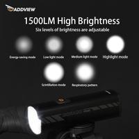 Gambar ADDVIEW Dorado Prime Lampu Sepeda 1500 Lumens Tahan Air USB Isi Ulang untuk Bersepeda Malam Alat Sepeda Gunung Outdoor Instalasi Cepat dan Bracket Gratis dari ADDVIEW.ID Kab. Tangerang 4 Tokopedia