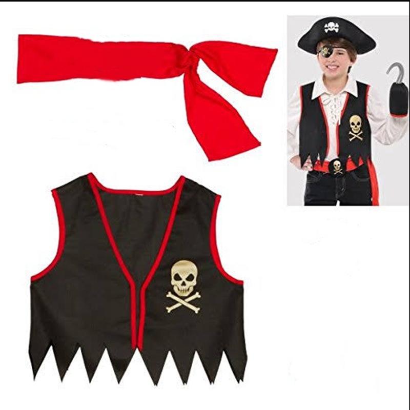 Product Introduction of Trang phục hóa trang cướp biển cho trẻ em Váy cho bé trai Áo khoác cho bé gái Áo sơ mi Halloween cho bé 21
