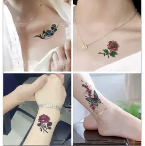 1paket  dapat 7 tato temporer kece stylish produk terbaru