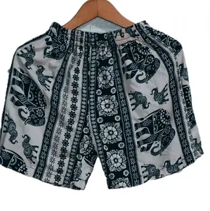 Celana Pendek Wanita Jumbo BB 55-80 Bahan Rayon Premium Motif Random / sesuai stok yang tersedia Santai Hot Pants Wanita Karet Shorts Nyaman Sehari-hari