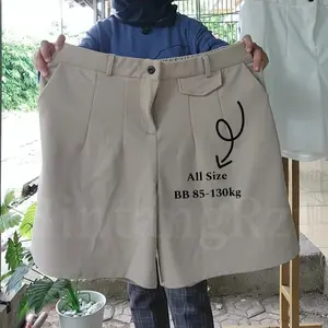 BintangRZT BB 130kg Muat Hotpants Jumbo Wanita korean Style ORRO Shorts Pants Super Jumbo
