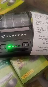 Product Review of Eppos EP5813 Mini Mobile Printer Thermal Bluetooth 58mm Portable RPP02N EP 5813 Print Struk PPOB Mokapos Qasir Pawoon EP-5813 Baterai Hitam Paper Label from t**a 0