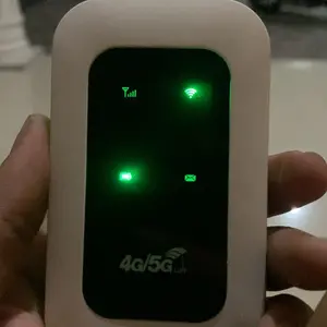 MISENI Wifi Portable 4G/5G Support 10 Devices Baterai 2100mAh Kecepatan 300Mbps Semua Operator dengan Baterai Besar Jaringan Stabil dan Layar Besar