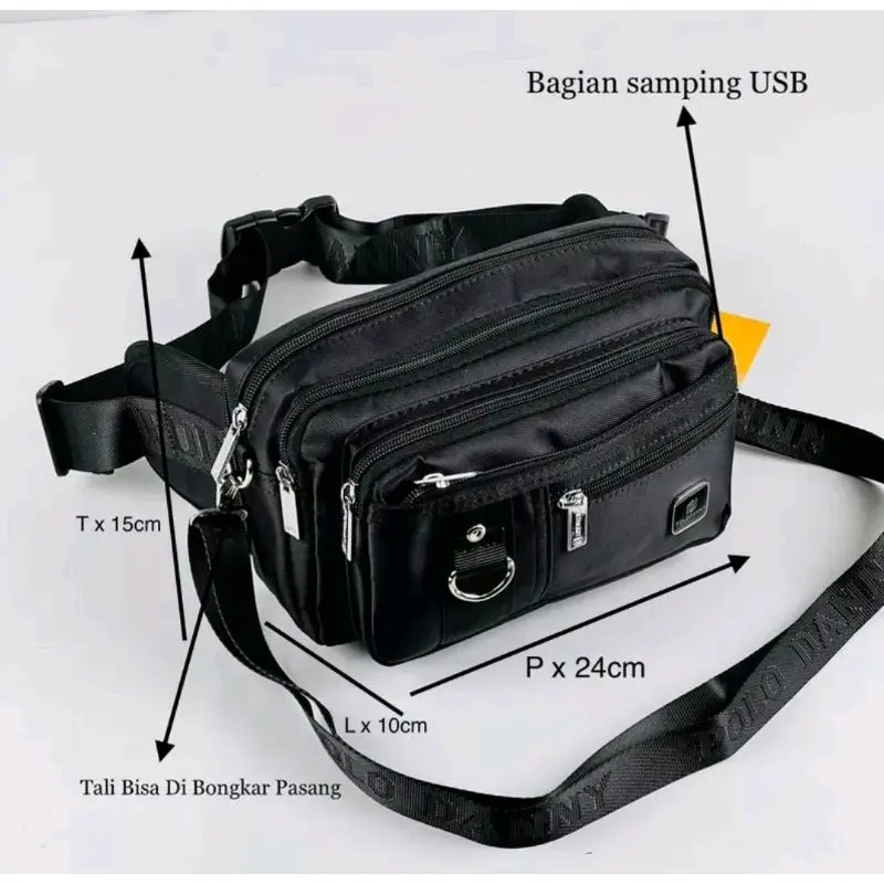 Tas pinggang polo danny tas pinggang multifungsi 8