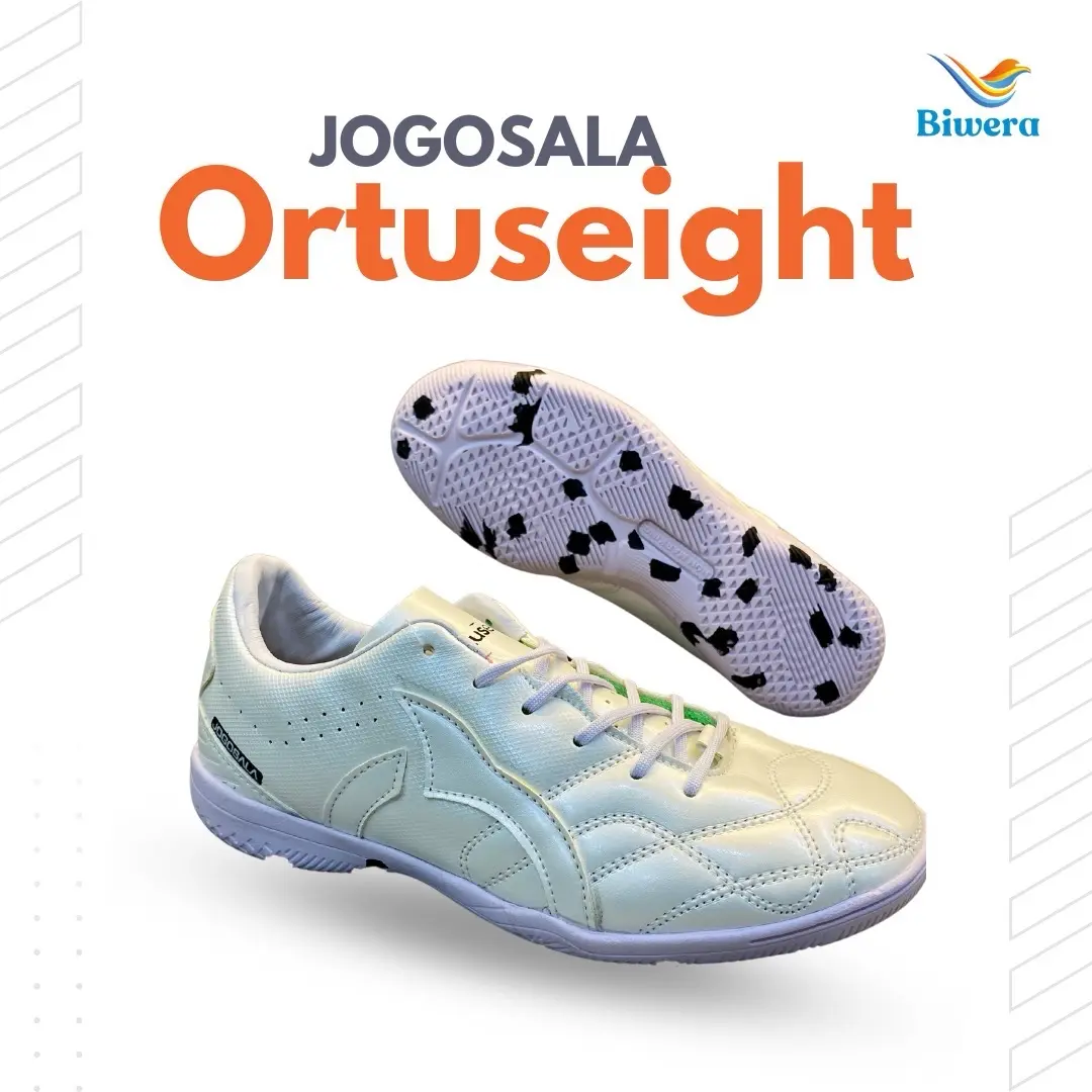 lengkap SEPATU FUTSAL JOGOSALA ALL WHITE - Sepatu futsal terlaris pria dan wanita set murah