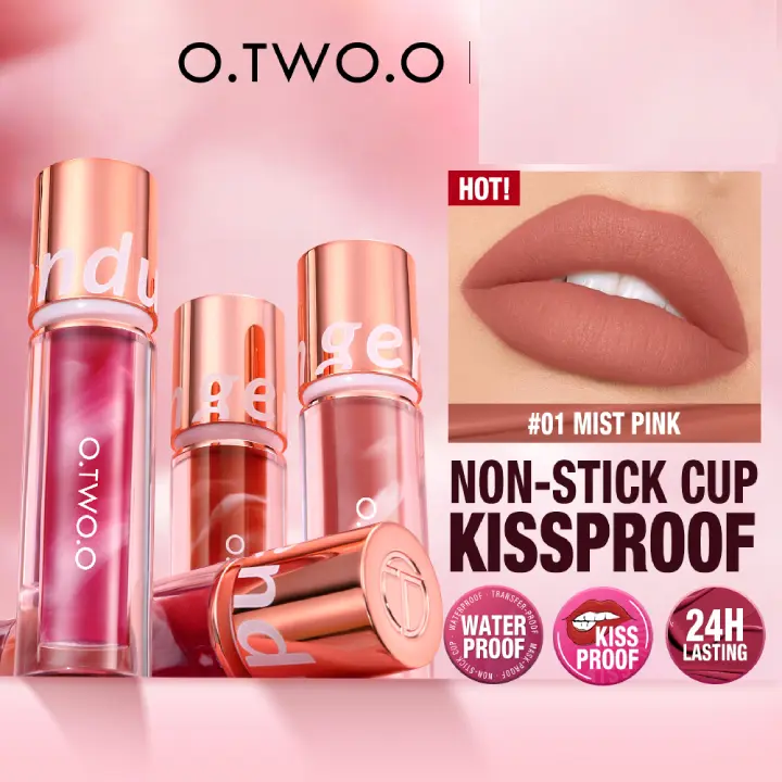 O. TWO.O Lollipop Lipstick Waterproof Liquid Lipstick Matte