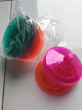 Product Review of [1PACK 12PCS] Candid Tutup Gelas CRYSTAL DIAMOND / Tutup Cangkir / Tutup Mug Plastik Food Grade PP5 from 💘**y M**a ** 0