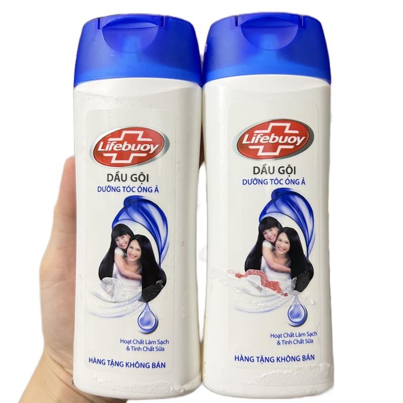  Combo 2 Dầu gội Lifebuoy Dưỡng Tóc Óng Ả Với Hoạt Chất Làm Sạch & Tinh Chất Sữa 140g  HKM  