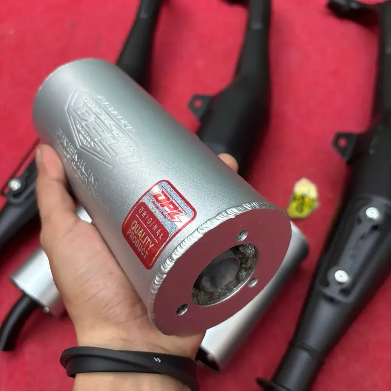 KNALPOT FIZ R MODEL SLIP ON BY DPL RACING MUFFLER SUARA PREPET PADET Motorcycle 5