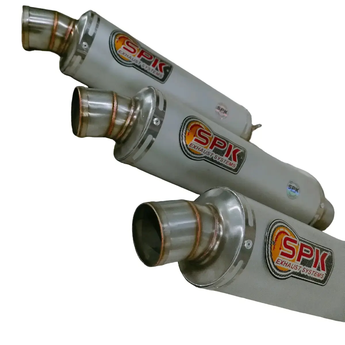 Silincer SPK bulat almini panjang 30cm Tabung Motorcycle