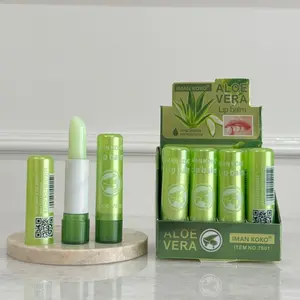 [Dpt 3 PCS] Lipbalm Aloevera Meover / Iman Koko / Mila Color Peach Collagen Merah Bibir Pemerah