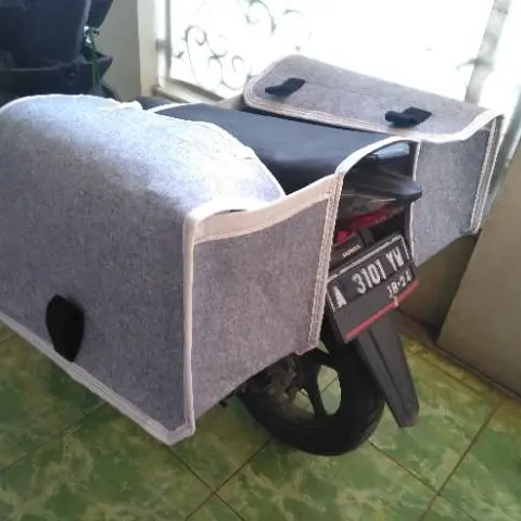 Tas motor tas pos tas bronjong tas serbaguna kandek Accessories kurir jumbo kuat 3