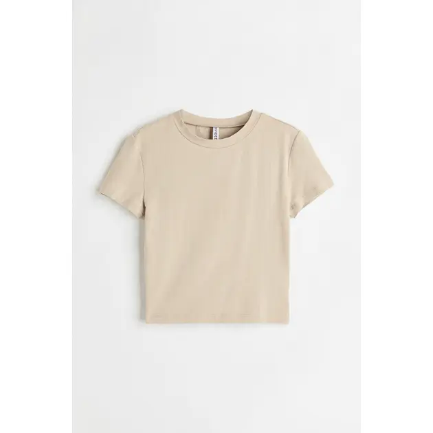 T-Shirt HM Basic Cropped top | Basic Tee Crop 0