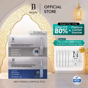 【New Formula】PREMIERE BEAUTE Upgrade Formula Booster Activation Niacinamide Whitening Ampoule serum 10x1.5ml ｜ Bifida Ferment Filtrate Deep Moisturizing Ampoule