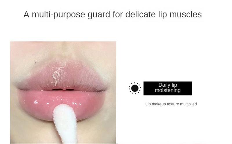 Product Introduction of Gege Bear Long-lasting  Hydrating Lip Care Crystal Jelly Lip Oil Moisturizing Transparent Mirror Lip Gloss 3 flavour Optional 20
