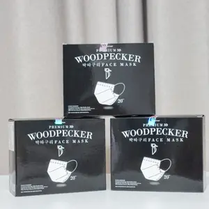 GALERYJAKARTA Multi One Plus KF80 Masker 3ply Medis Korea WoodPecker isi 20 pcs 3 ply