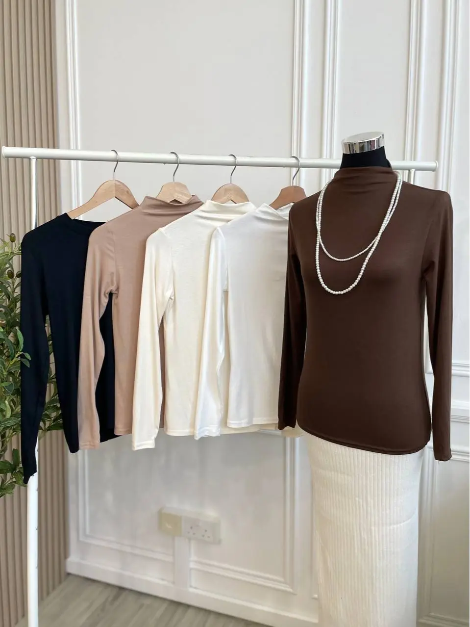 NLB Long sleeve Inner - Verity High Collar Inner