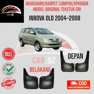 Mudguard/Karpet Lumpur/Spakbor Innova Old 2004-2008 Satu Set Depan Belakang Model Original