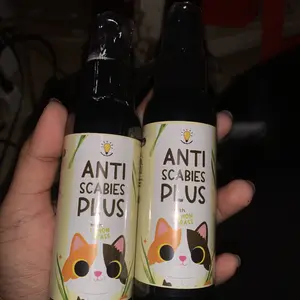 Clever Solutions - Anti Scabies Plus Obat Jamur Kucing Scabies Gudik Demodex Impetigo Kutu