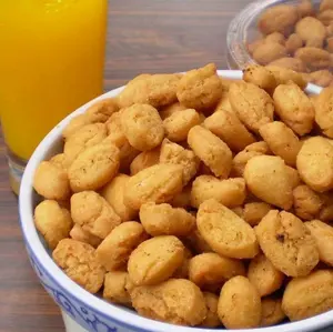 cemilan/kue biji ketapang empuk/makanan lezat manis/asin Camilan