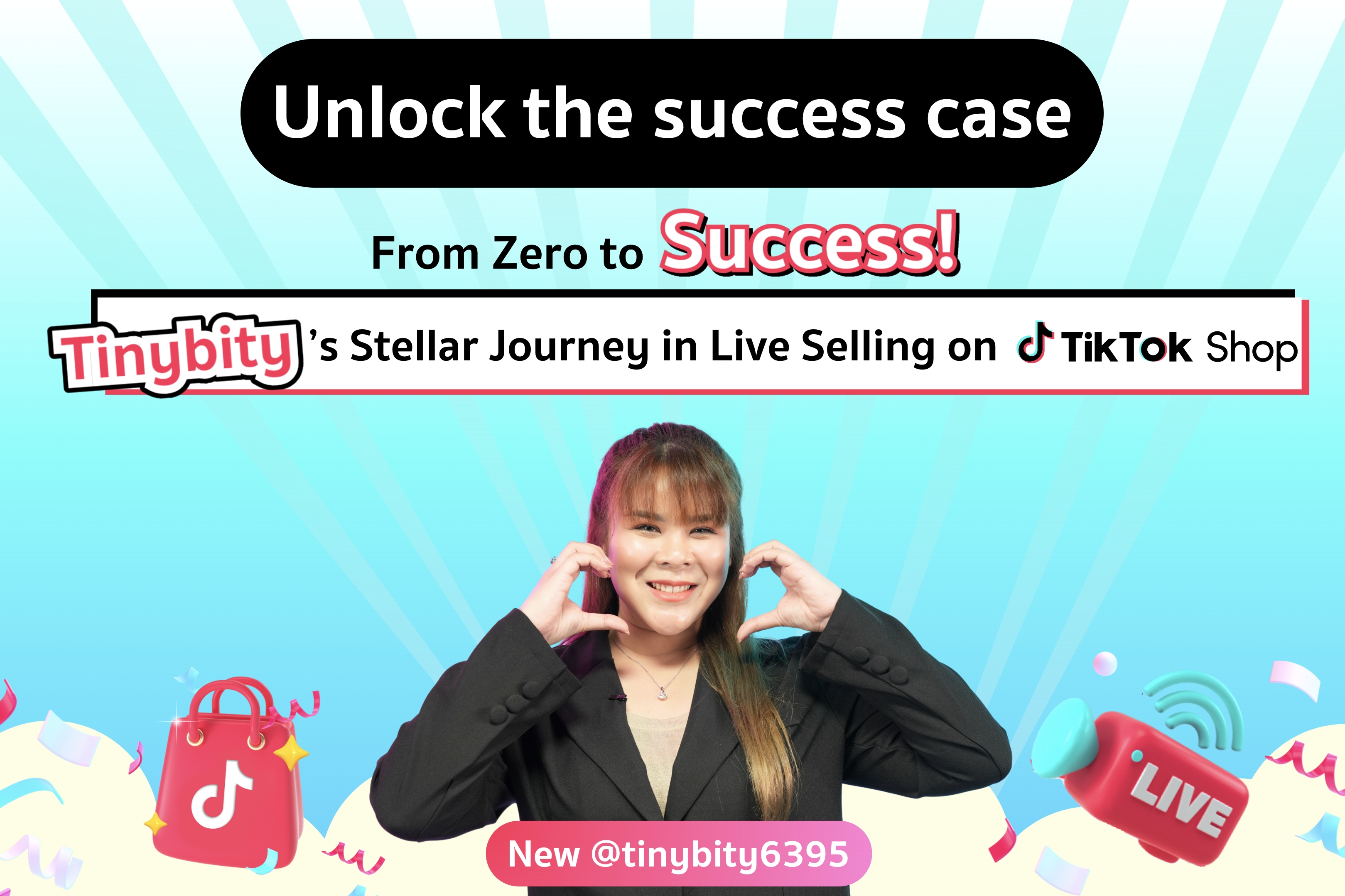 Tinybity’s Stellar Journey in Live Selling on TikTok Shop