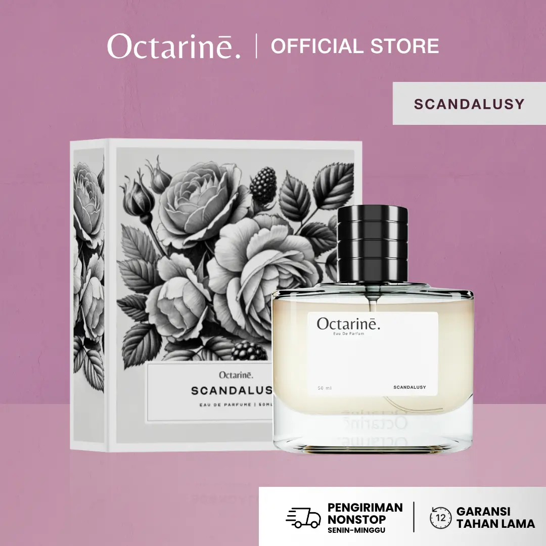 Octarine - SCANDALUSY Parfum Aroma Lembut Manis Elegant Sexy Parfum Tahan Lama