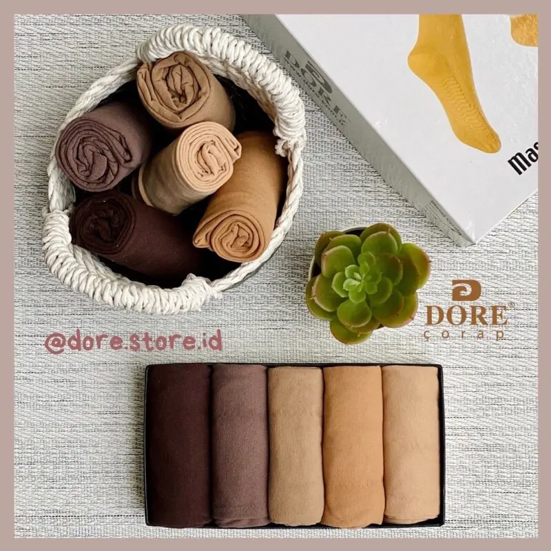 (Original) Kaos kaki turki DORE / Kaos Kaki Premium / Kaos kaki import / Kaos kaki Stocking / Stocking Musimah / Kaos Kaki muslimah / Kaos kaki polos / Kaos Kaki anti slip / Kaos Kaki travel / Kaos Kaki umroh / Kaos kaki haji/ Kaos Kaki polos 6