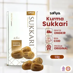 Safiya Kurma Sukari 1 Kg Raja Lembut Manis Halal Best Seller