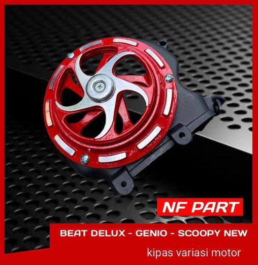 SPINNER BEAT DELUX SPINNER SCOOPY NEW / Kipas spinner paket lengkap beat new 2020 scoopy new Genio kipas spinner beat new Motorcycle